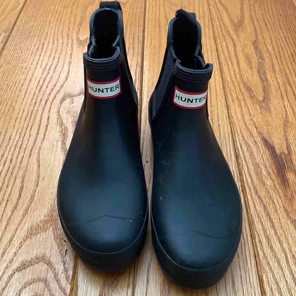 Hunter rain boots!